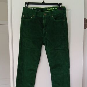 Crewcuts Green Casual Corduroy Bottoms